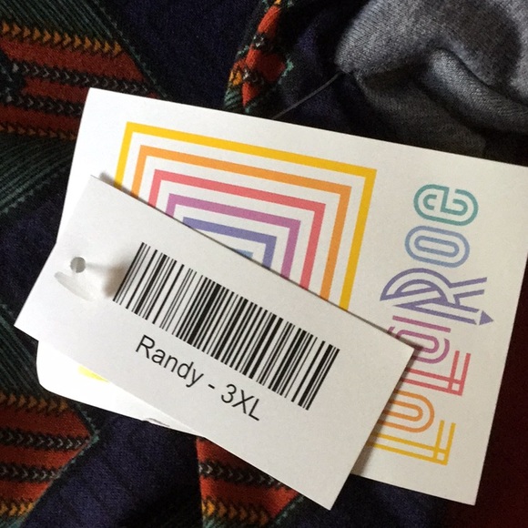 LulaRoe Randy with Arrows - Picture 8 of 8